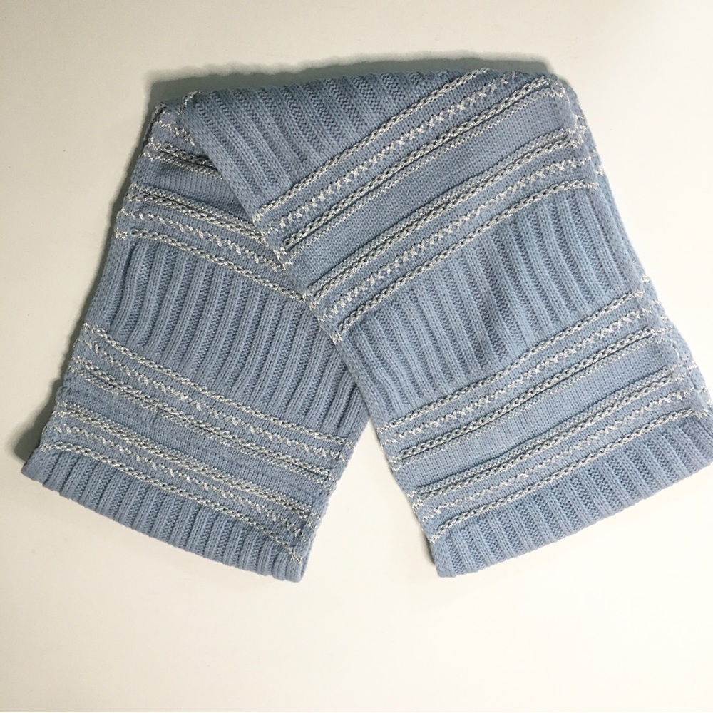 Light Blue Infinity Scarf - Picture 7 of 7